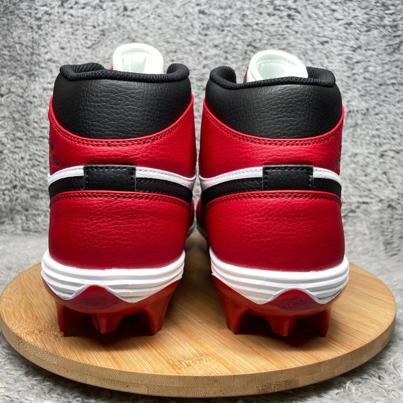 Air Jordan 1 Mid TD \'Chicago\' University Red Black White Size 10.5-13 main image 5